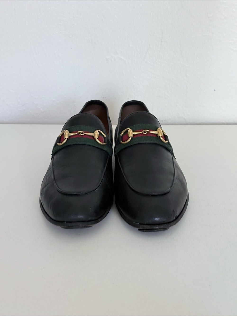 Gucci Black Brixton Web leather loafers
36.5 EU. - Picture 5 of 12